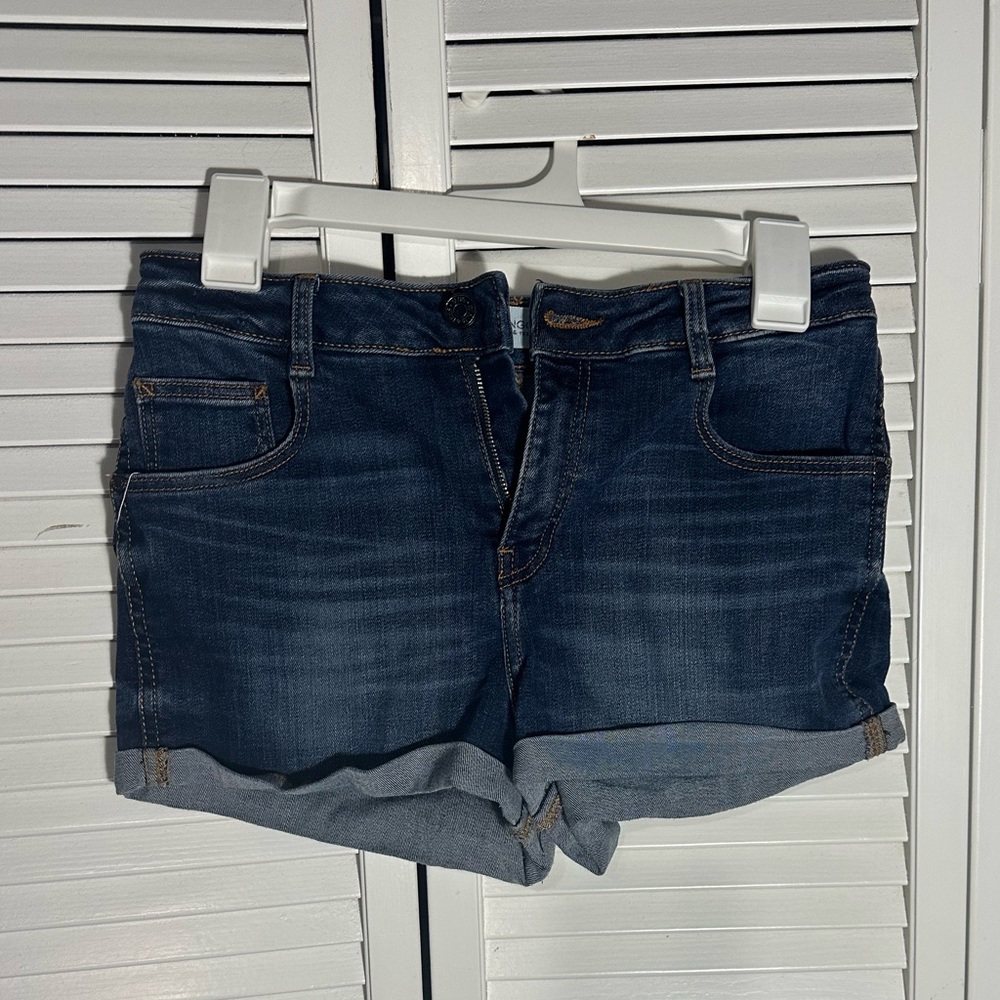 Mini dark Mango jeans shorts size 4 US